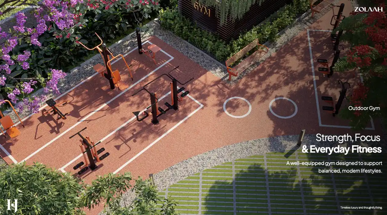 Outdoor Gym – Strength, Focus and Everyday Fitness at Zolaah