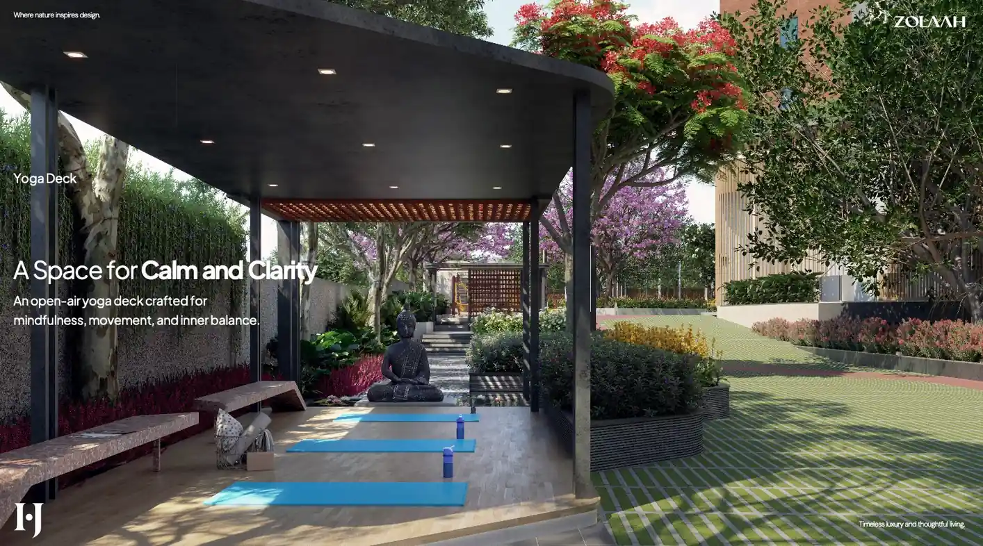 Yoga Deck – A Space for Calm and Clarity at Zolaah